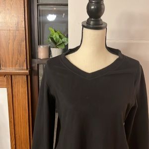CLOSETCLEANOUT Cuddl Duds Black Pullover S